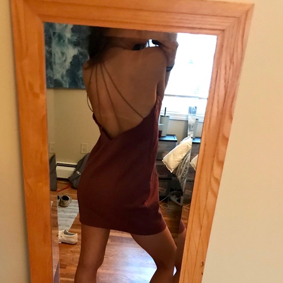 Tobi Mauve Bodycon Dress - Picture 3 of 3